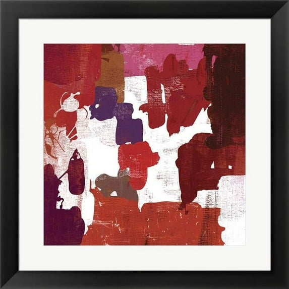 Great Art Now Block Paint I by Posters International Studio Framed Wall Art 20"W x 20"H