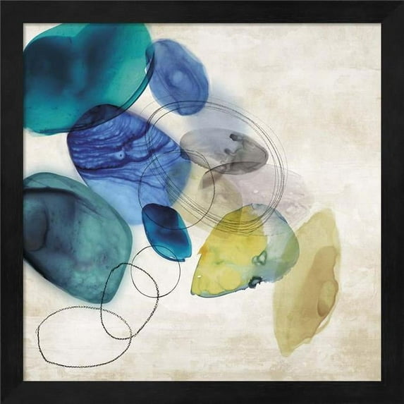 Metaverse R949638-0120000-AEAAAAEAN4 13.25 x 13.25 in. Breezy Framed Wall Art by PI Galerie