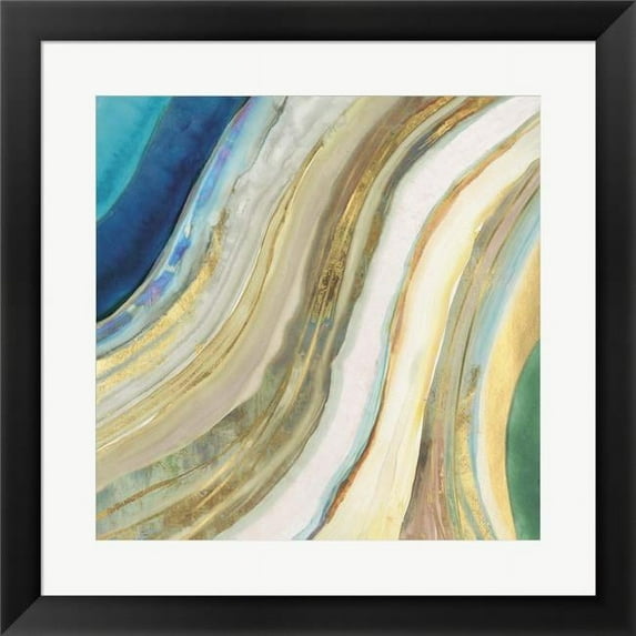 Metaverse R949731-0140000-AMAEAGOEDM 19.5 x 19.5 in. Agate I Framed Wall Art by PI Galerie