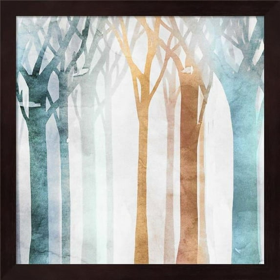 Dancing Trees I by Edward Selkirk, Framed Wall Art, 13.25W x 13.25H