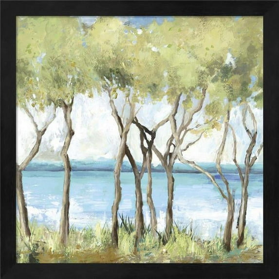 Metaverse R950387-0120000-AEAAAAEAN4 13.25 x 13.25 in. Beachside Framed Wall Art by Allison Pearce
