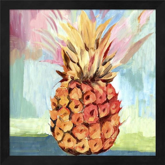Pineapple by Posters International Studio, Framed Wall Art, 13.25W x 13.25H