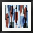 thumbnail image 1 of Metaverse R950450-0140000-AMAEAGOEDM 19.5 x 19.5 in. Paddles I Framed Wall Art by Edward Selkirk, 1 of 3