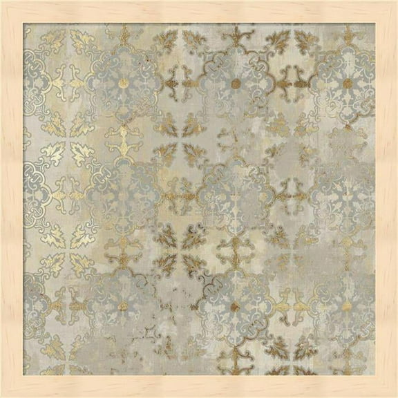 Metaverse R950477-0120000-AEAAAACAN4 13.25 x 13.25 in. Golden Impressions III Framed Wall Art by Aimee Wilson