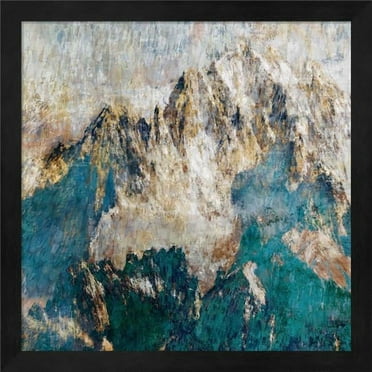 Metaverse R951425-0120000-AEAAAAEAN4 13.25 x 13.25 in. Mountain II Framed Wall Art by Posters International Studio