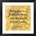 thumbnail image 1 of Metaverse R962660-0140000-AMAEAGOEDM 19.5 x 19.5 in. Fashion Quotes II Framed Wall Art by Sue Schlabach, 1 of 1