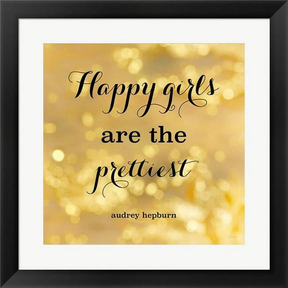 Metaverse R962661-0140000-AMAEAGOEDM 19.5 x 19.5 in. Fashion Quotes I Framed Wall Art by Sue Schlabach