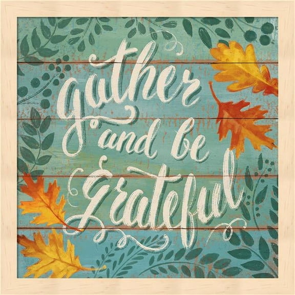Metaverse R962693-0120000-AEAAAACAN4 13.25 x 13.25 in. Harvest Delight VI Framed Wall Art by Janelle Penner