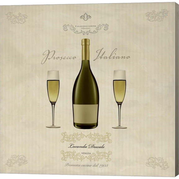 Metaverse Sandro Ferrari 'Prosecco Italiano' Canvas UV-resistant Art
