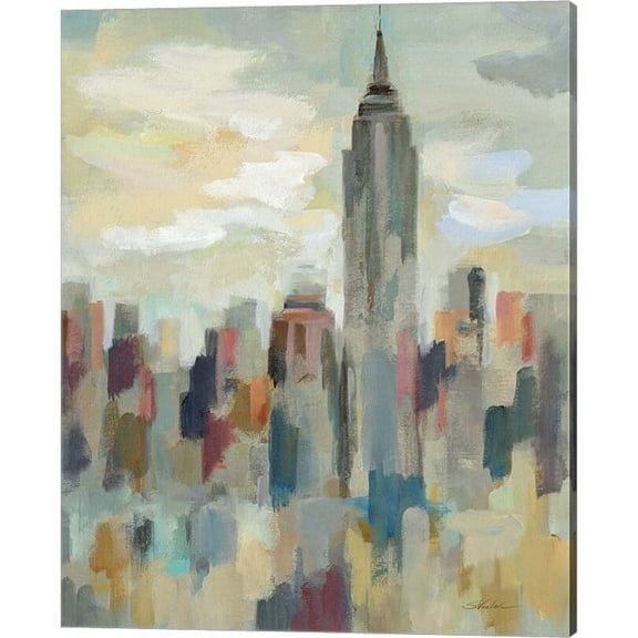 Metaverse Silvia Vassileva 'New York Impression' Canvas Art