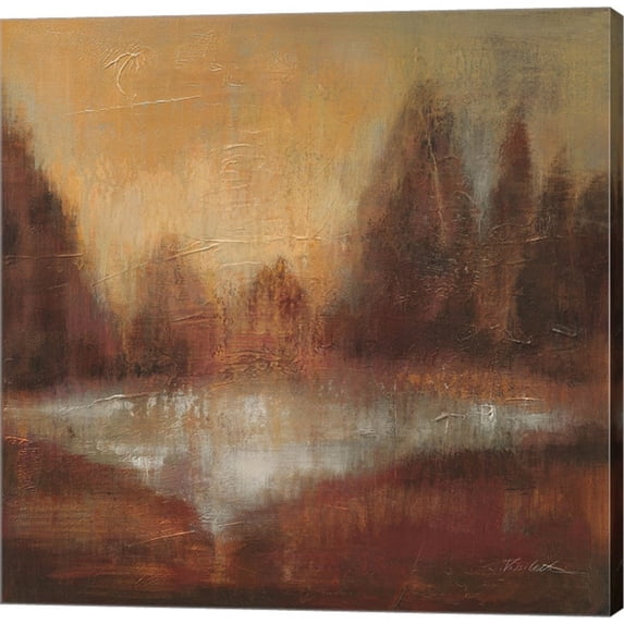 Metaverse Silvia Vassileva 'Rain II' Canvas Art