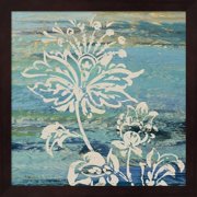 Metaverse Studio Nova Blue Indigo w/Lace III Framed Art