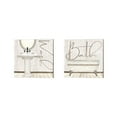 thumbnail image 1 of Metaverse Tara Reed 'Rustic Bath Wash' Canvas Art (Set of 2), 1 of 4