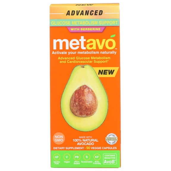 Metavo Metabolism Glucose Advanced 90 Vegetarian Capsules