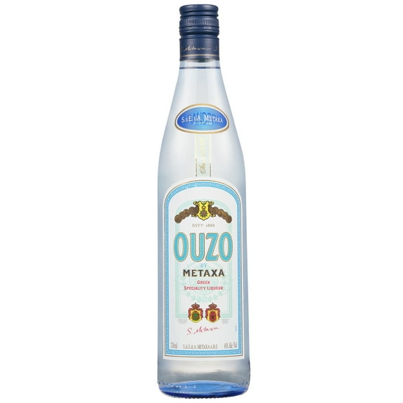Metaxa Ouzo Greek Liqueur, 750 ml