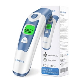 Forehead and Ear Thermometer for Baby, Fast Reading with Fever Alarm & Memories Recall