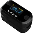 thumbnail image 1 of Metene Pulse Oximeter Fingertip with Batteries & Lanyard, OLED Blood Oxygen Saturation Monitor, 20E, 1 of 8