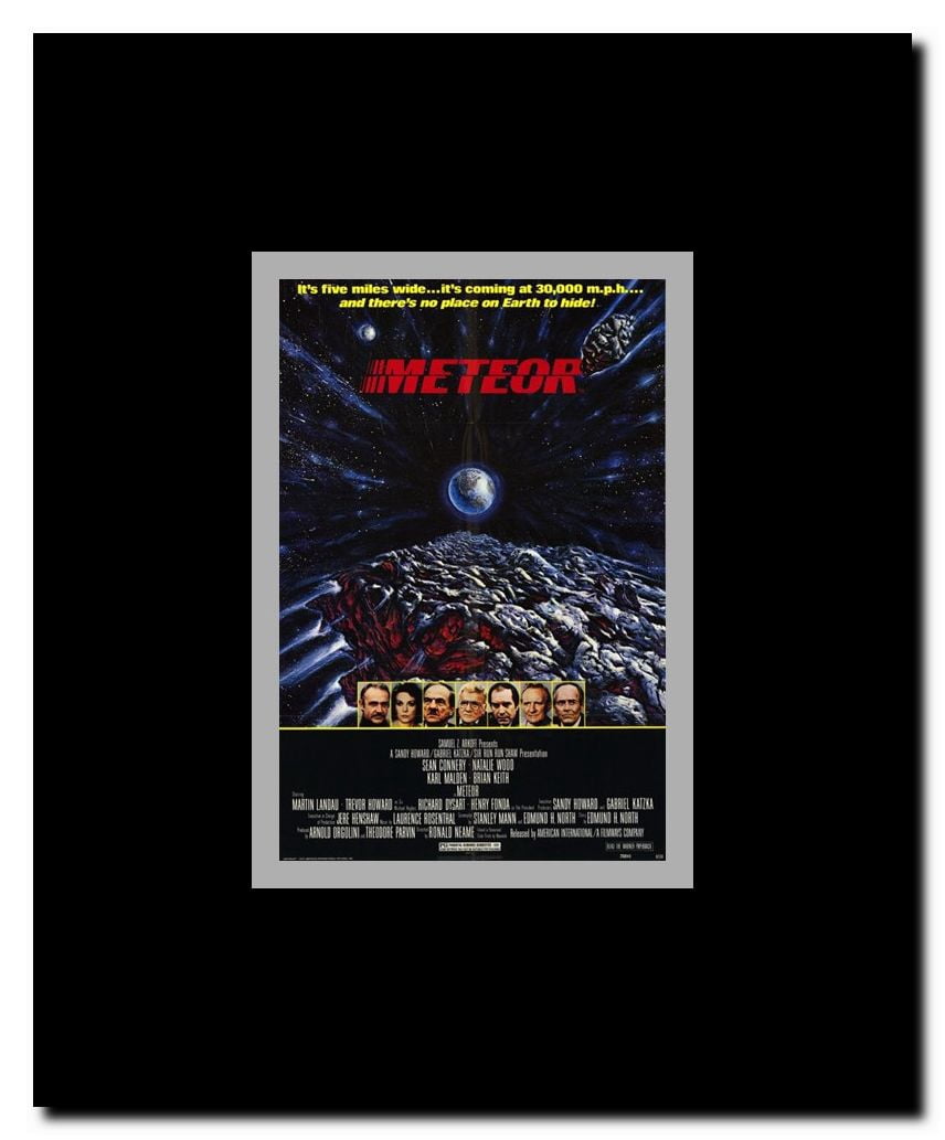 Meteor Framed Movie Poster