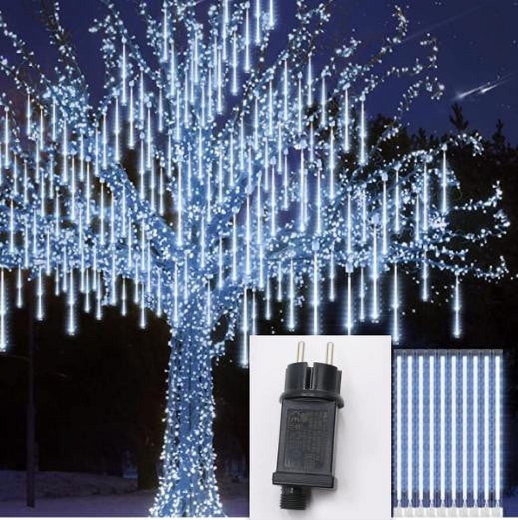 Meteor Shower Lights 30CM Snowfall Rain Icicle Drop 240LED Light For