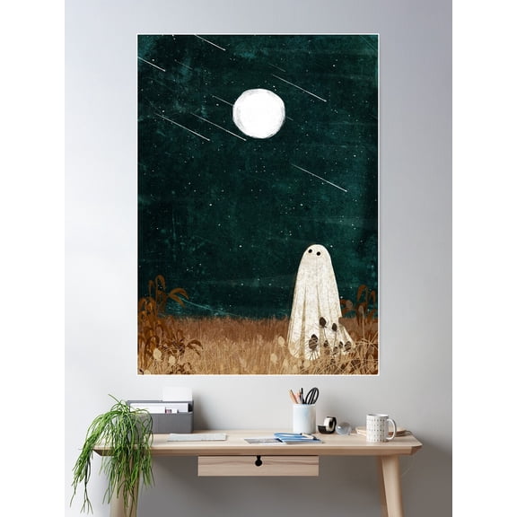 Meteor Shower Poster Wall Art, Modern Wall Decor For Living Room Bedroom, 8x12 UNFRAMED