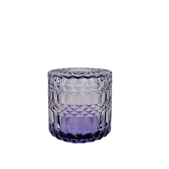 Meteor Style Transparent Glass Jewelry Box Crystal Clear Desktop Organizer for Necklaces Earrings Rings Bracelets