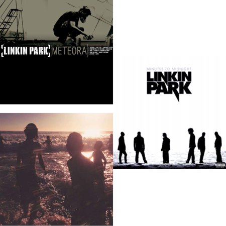 Meteora (Marbled LP Vinyl) & One More Light & Minutes To Midnight