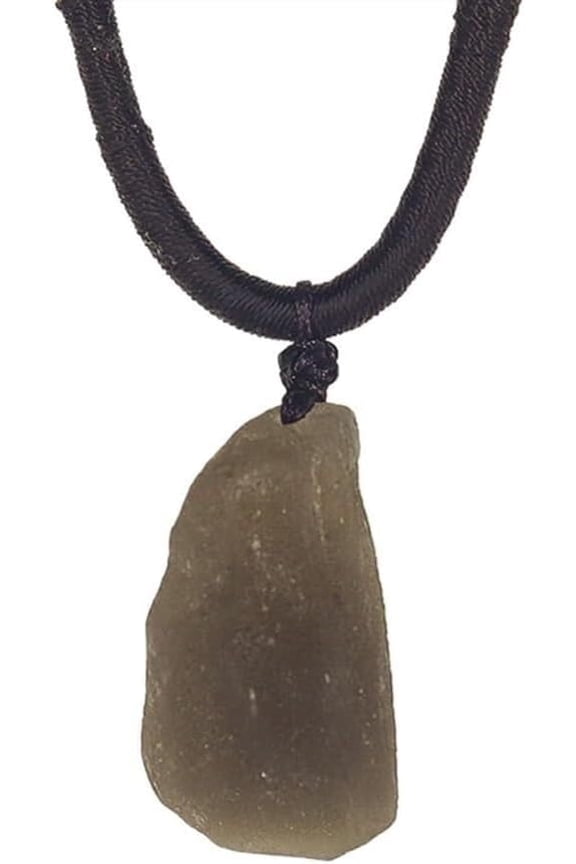 Meteorite Australian Agni Cintamani Necklace,Raw Tektite Meteorite Healing Tektite Necklace,Irregular Shape