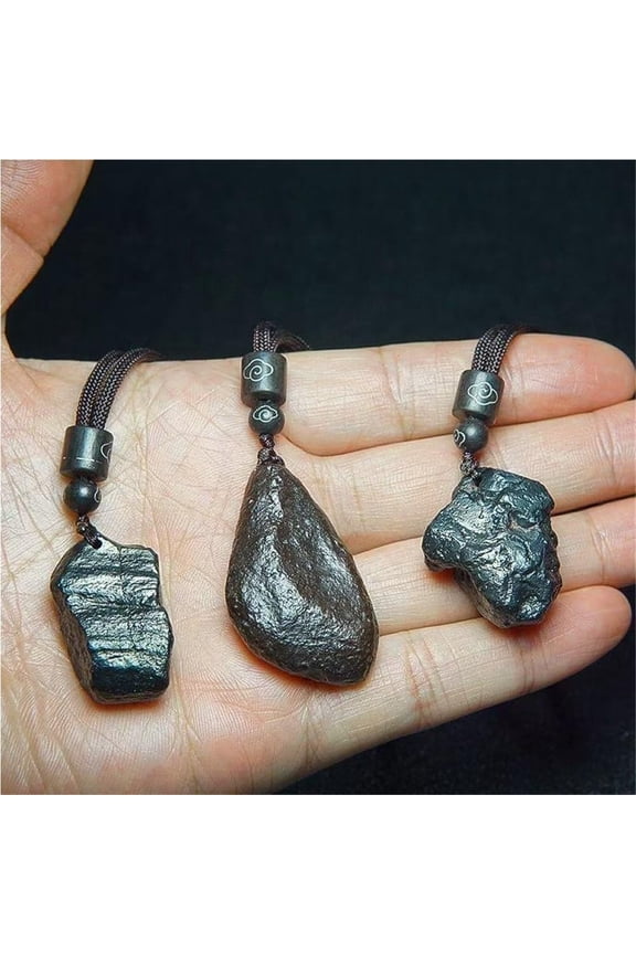 Meteorite Iron Meteorite Necklace Cosmic Tektites Mineral,Irregular Shape