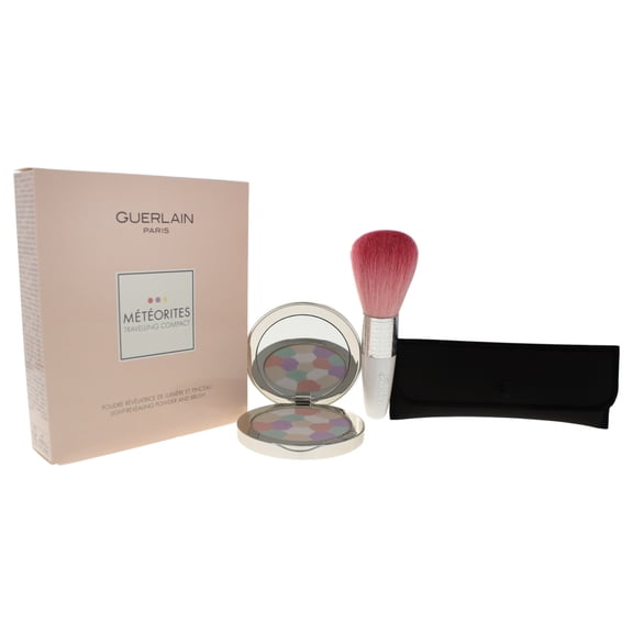 Meteorites Travelling Compact Set - # 2 Light by Guerlain for Women - 0.3 oz Powder & Brush