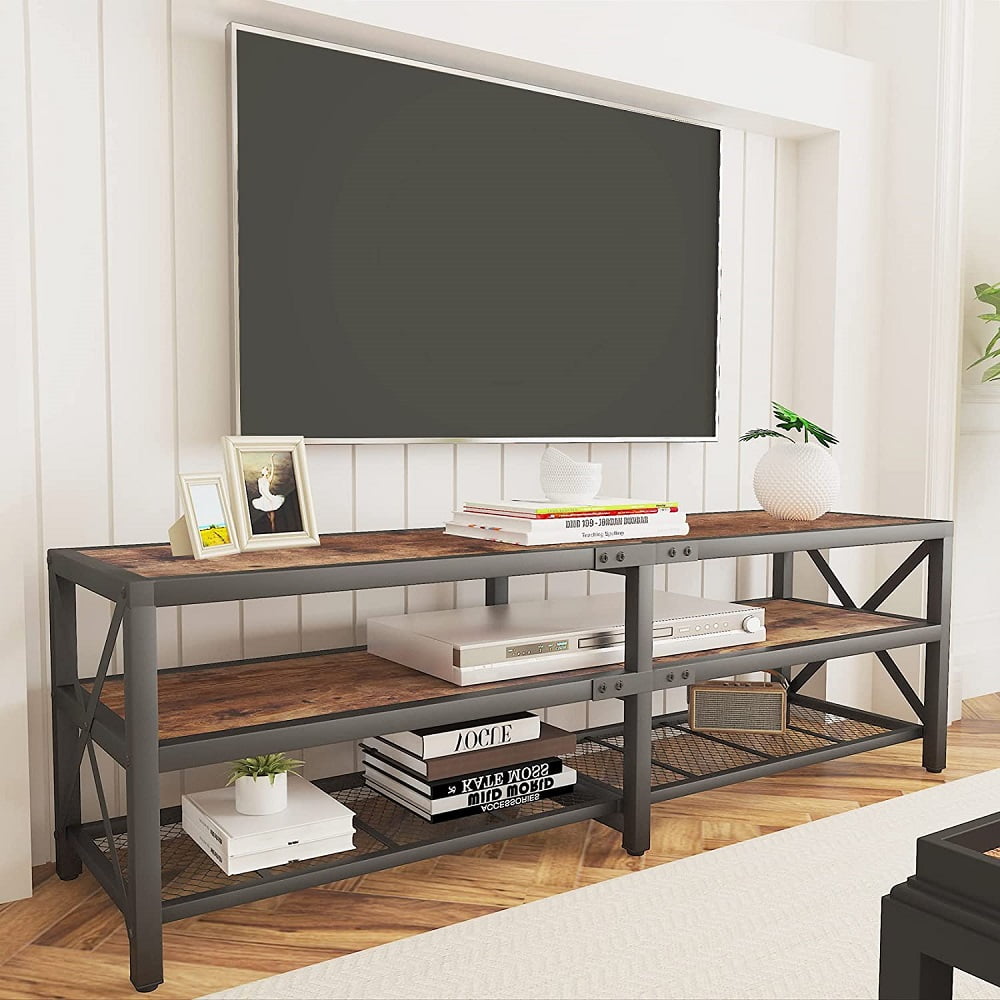Meteorleg TV Stand, TV Console for TVs Up to 75 Inches, TV Table, 63
