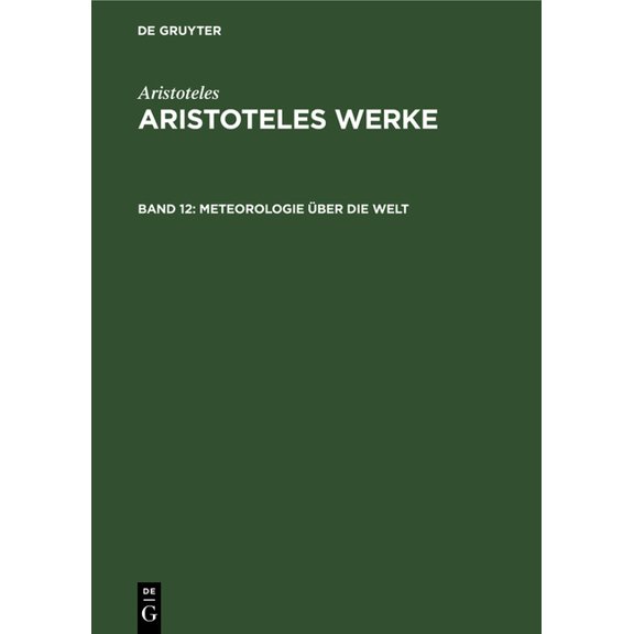 Meteorologie ber Die Welt, (Hardcover)