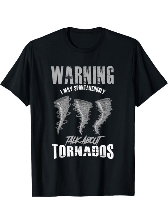 Meteorologist Meteorologist Weather Tornado Hurricane Rain T-ShirtMen and women, Black T-shirt, size: Extra large
