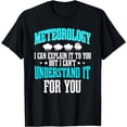 thumbnail image 1 of Meteorologist Meteorology Weather Forecaster Weatherman T-Shirt, 1 of 4