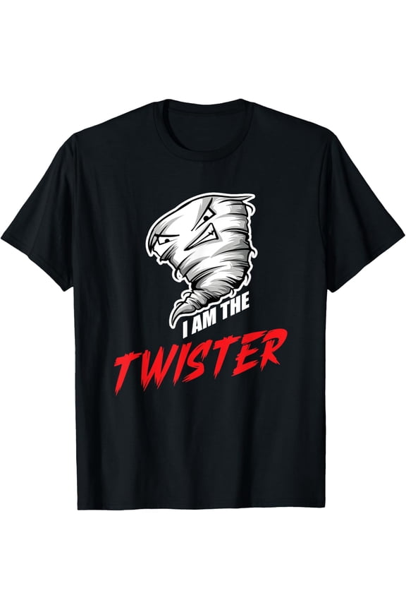 Meteorology Kids Tornado Storm Chasing Storm Fan T-Shirt