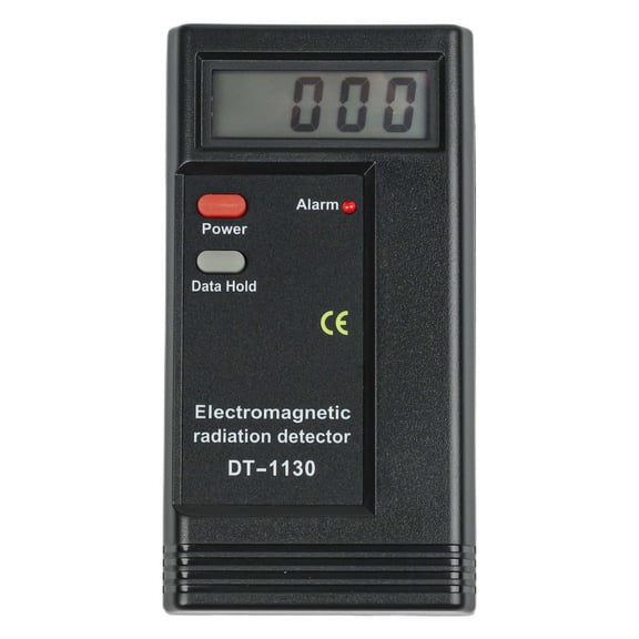 Meter DT-1130 Electromagnetic Detector With 50Hz-2000MHz Test Bandwidth For Household Appliances And Industrial Equipment, Black