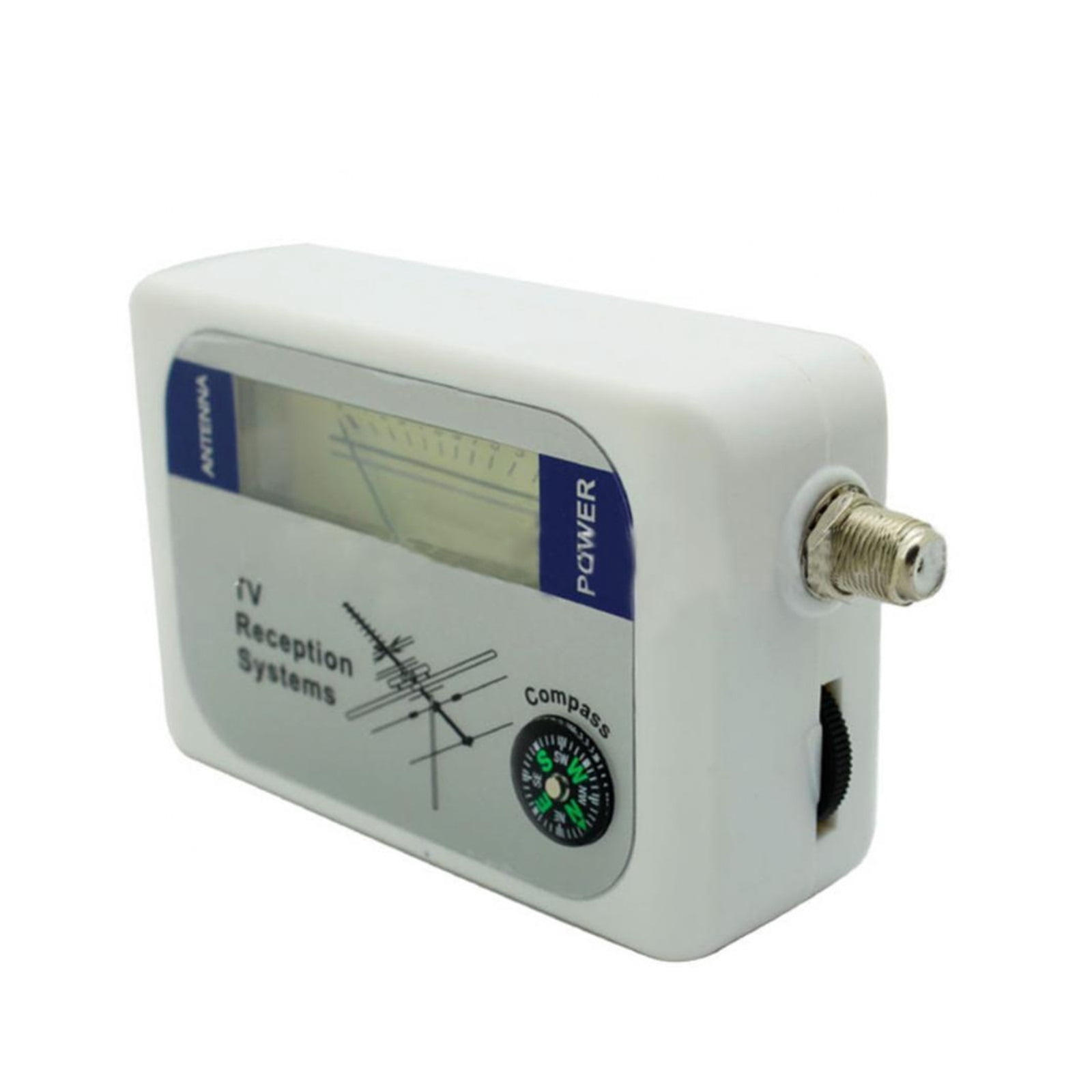 Meter Digital Mini TV Receiver DVB-T Finder Aerial Terrestrial TV Antenna Signal Strength Battery Box Connection Line