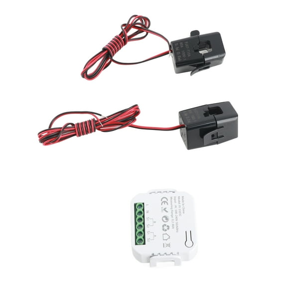 Meter Intelligent Electricity Energy Meter Smart Power Production Consumption Bidirectional Meter With CT Current Transformer Support Real Time Monitoring Alert Function For Tuya