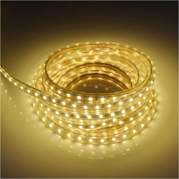 Meter LED Strip with Switch 5050 IP65 Waterproof, Warm White,