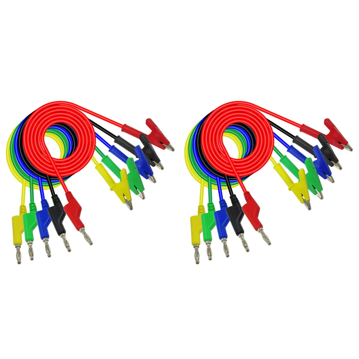 Meter Leads With Alligator Clips Test Crocodile for Multimeters Plug