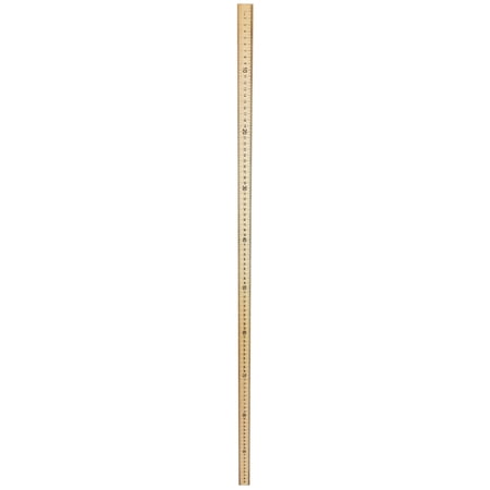 Meter Stick, Wooden, Graduated in Metric and English Scale