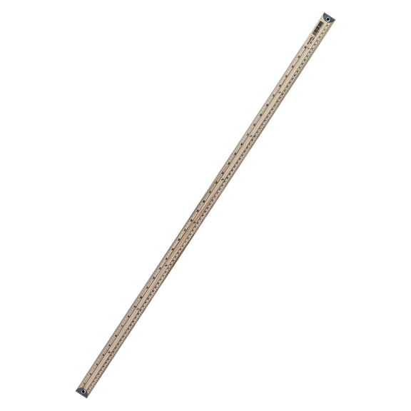 Meter Sticks Ruler Tailor Tool Wooden Metric Pattern Template Making Dressmaking Reusable Straight Measuring for Sewing Office