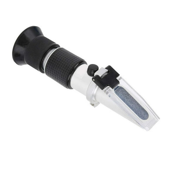 Meter Sugar Refractometer 0-90% Meter Refractometer,V-Resourcing Portable Hand Held Sugar Content Measurement For Sugar, Food, Fruit, Beverages Honey ,Consistent Readings