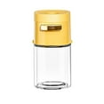 Metering Salt Shaker Push Type Seasoning Salt Dispenser Pepper Tank