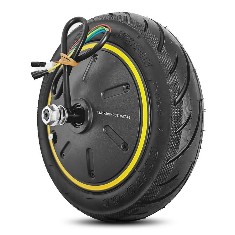 Meterk 60 70 6.5 Motor Electric Scooter 36V 500W Engine Wheel For Ninebot Max G30 Electric Scooter Front Driving Wheel Tire Motor Replacement Parts Walmart