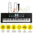 thumbnail image 1 of Meterk 61 Keys Digital Music Electronic Keyboard Piano Multifunctional Piano Keyboard for Kids Student With Microphone Musical Instrument, 1 of 7