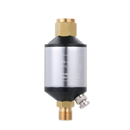 Meterk Heavy Duty Air Compressor Filter Dryer for Sprayer Water Separator Plasma Cutter Air Line Filter Water Trap