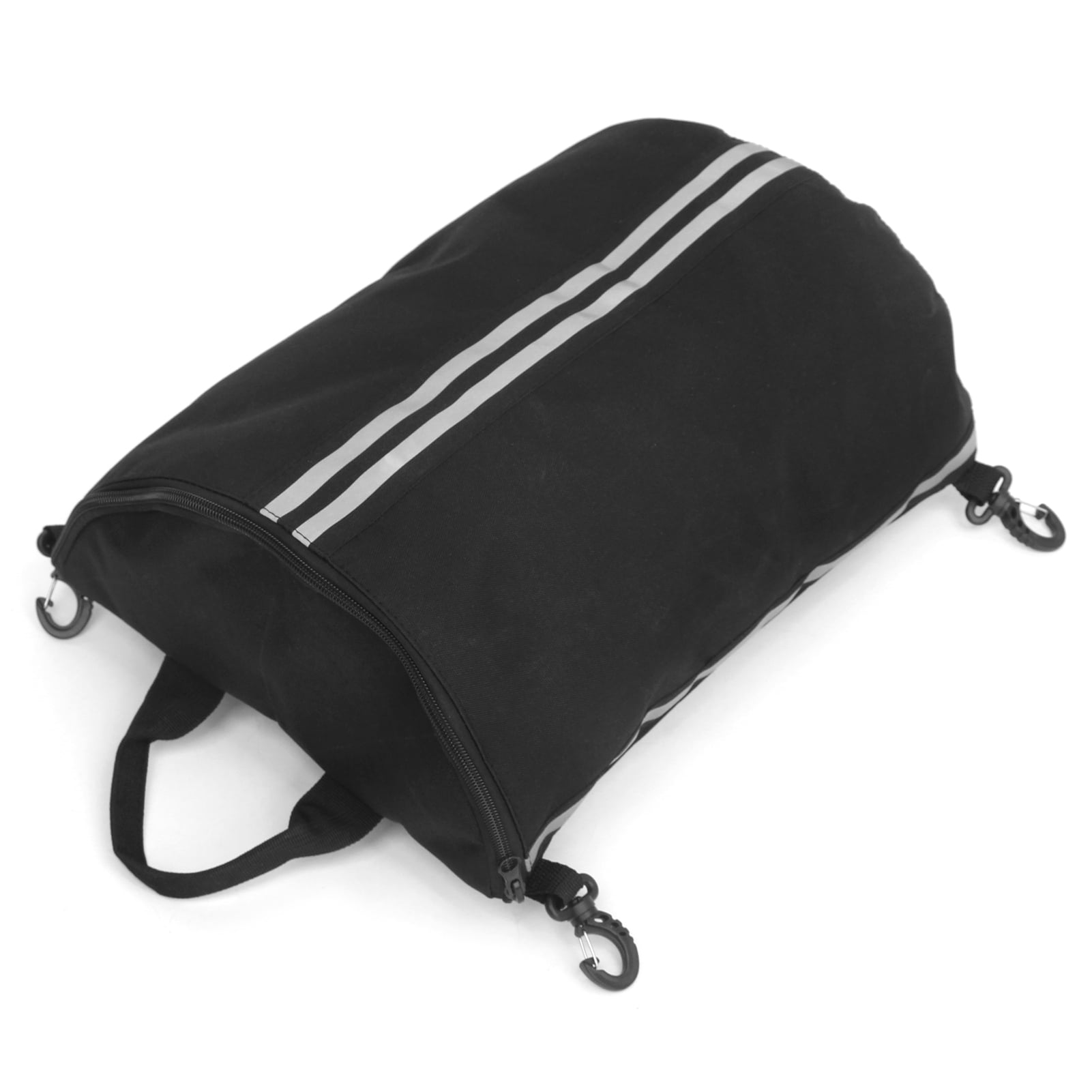 Meterk Kayak Deck Bag Deck Zipperd Pouch with Swivel Snaphooks Kayak