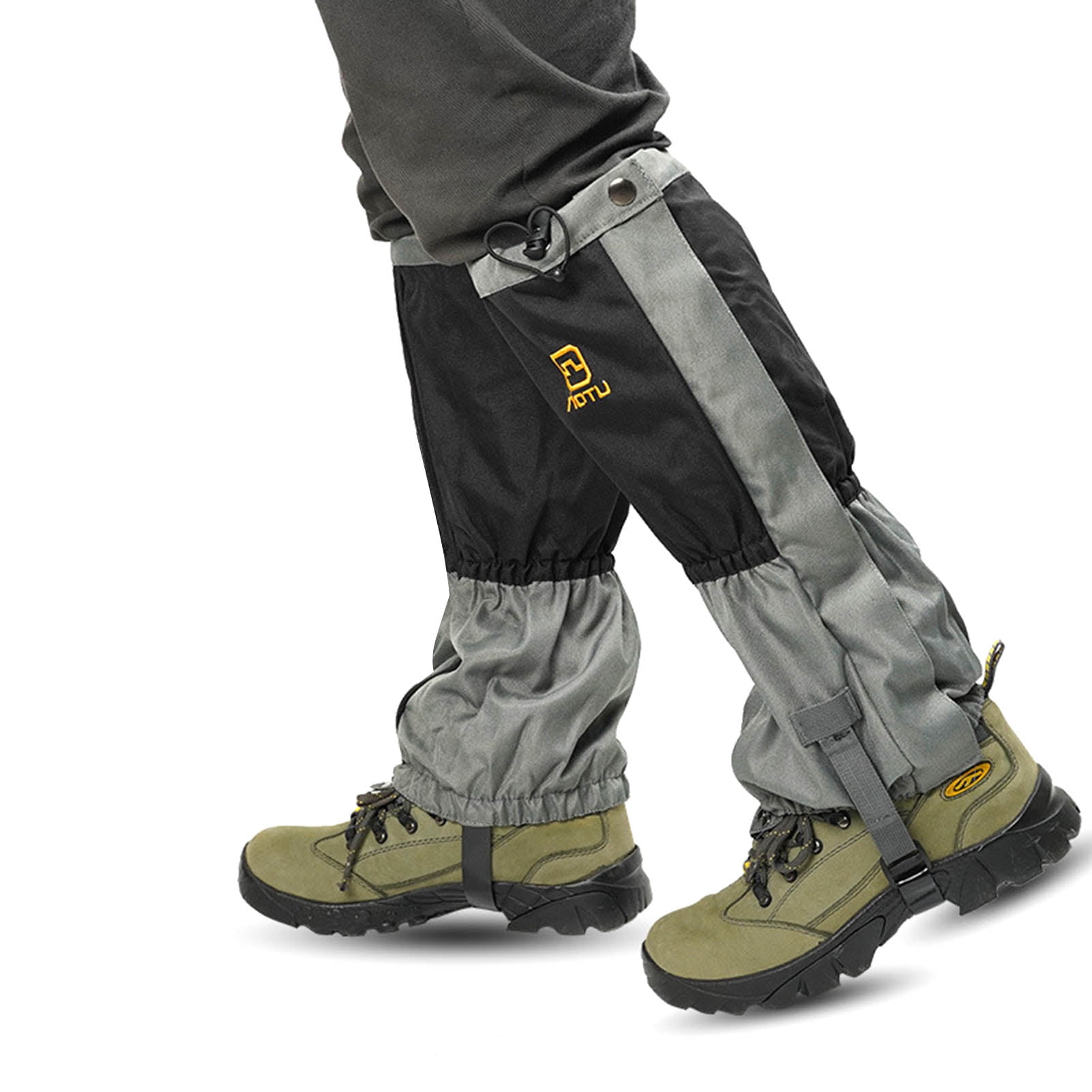 Meterk Leg Gaiters Snow Boot Gaiters Waterproof Wearproof Splicing