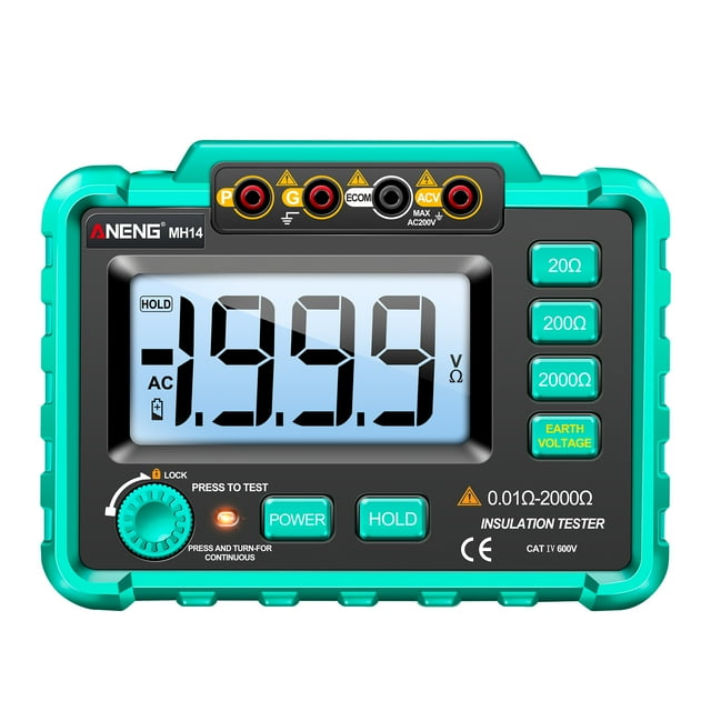 Meterk MH14 Electrical Insulation Resistance Tester Digital High