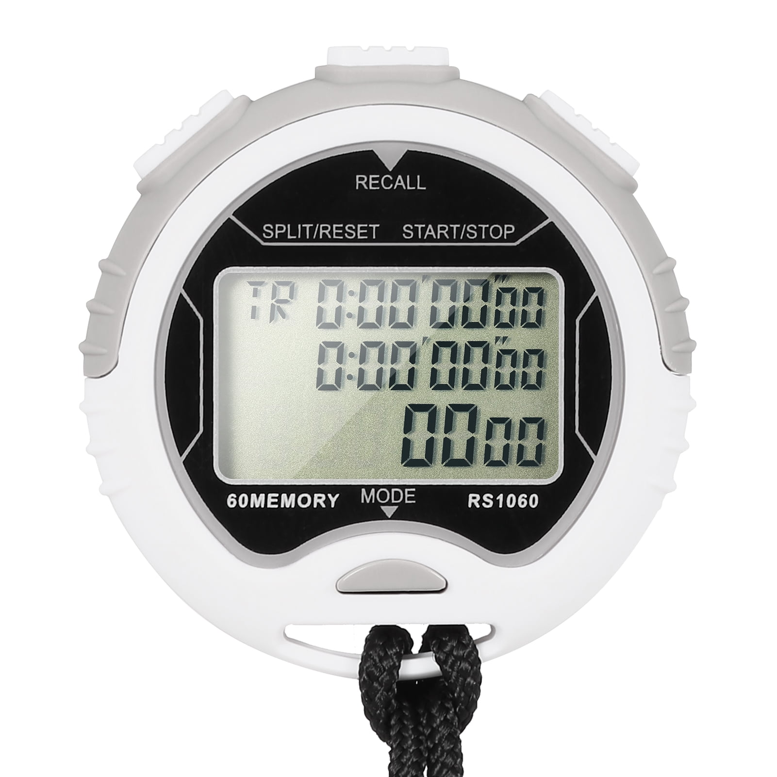 The green digital timer 60 minutes, 1 hour. electronic stopwatch